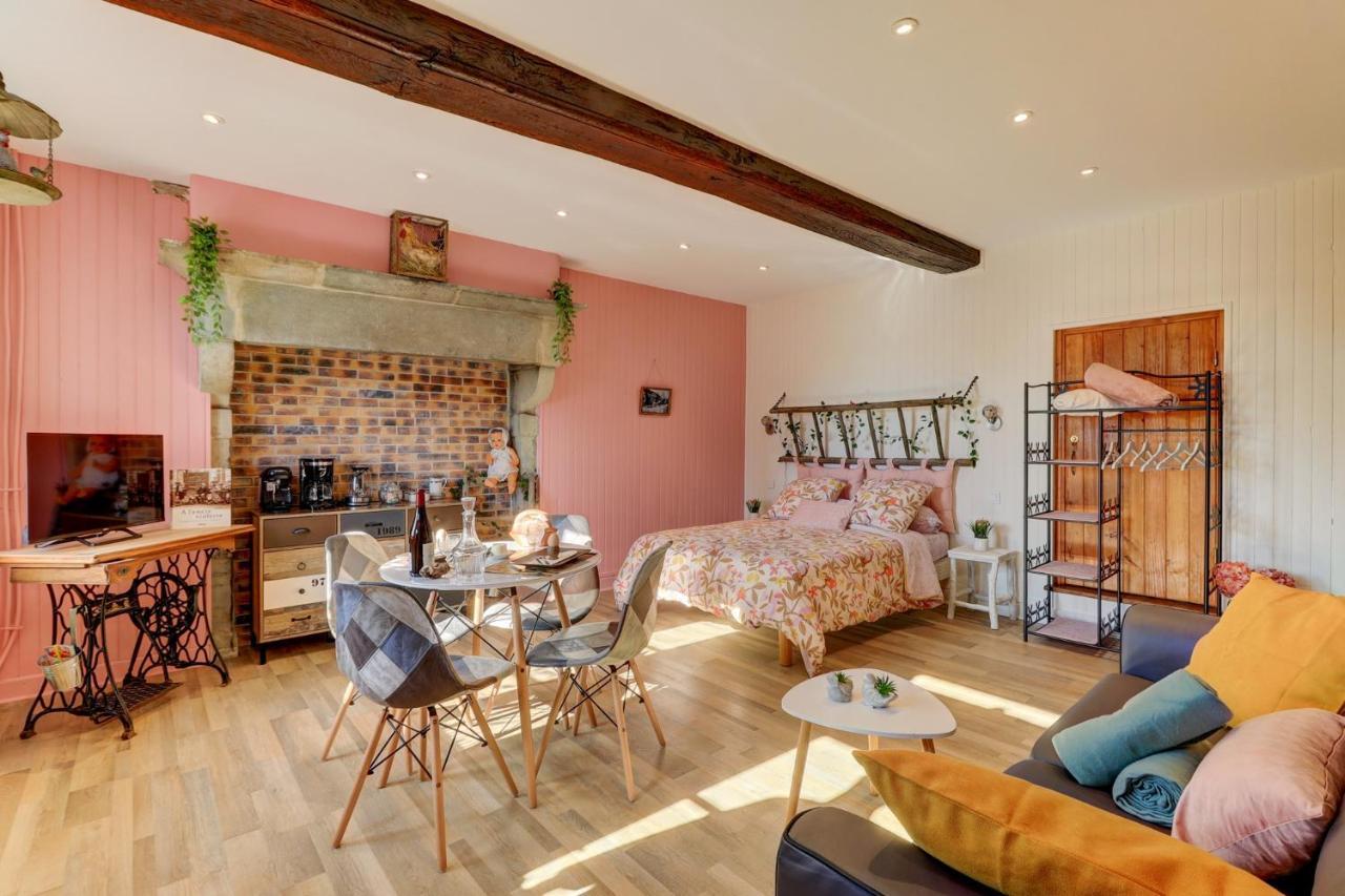 Le Petit Pressoir - Charmant Studio Collonges-en Charollais Extérieur photo