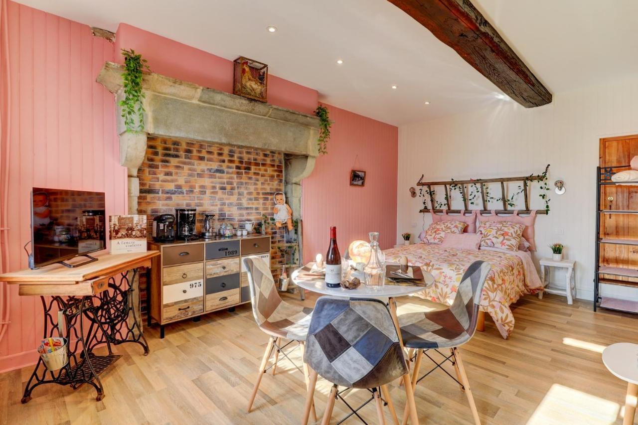 Le Petit Pressoir - Charmant Studio Collonges-en Charollais Extérieur photo